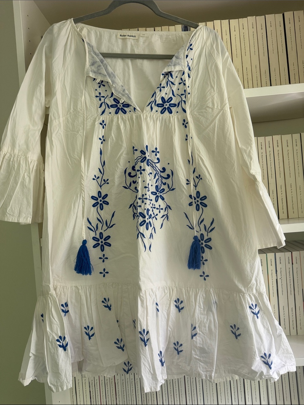 Roller Rabbit White Linen Top
